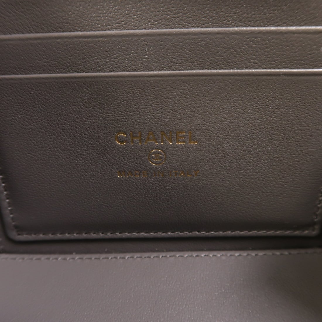 Chanel Vanity Case 2-Way Grey - 6