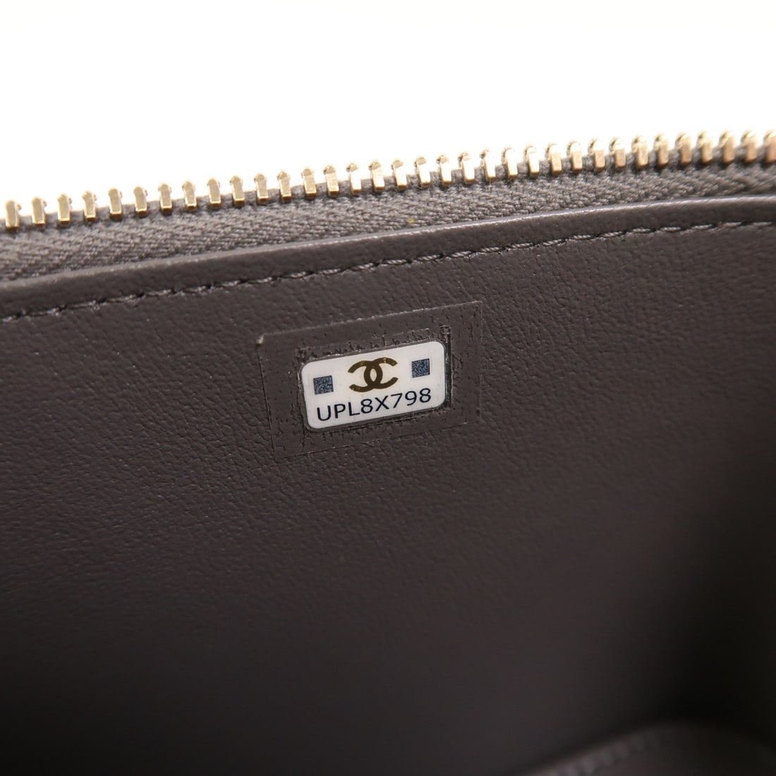 Chanel Vanity Case 2-Way Grey - 7