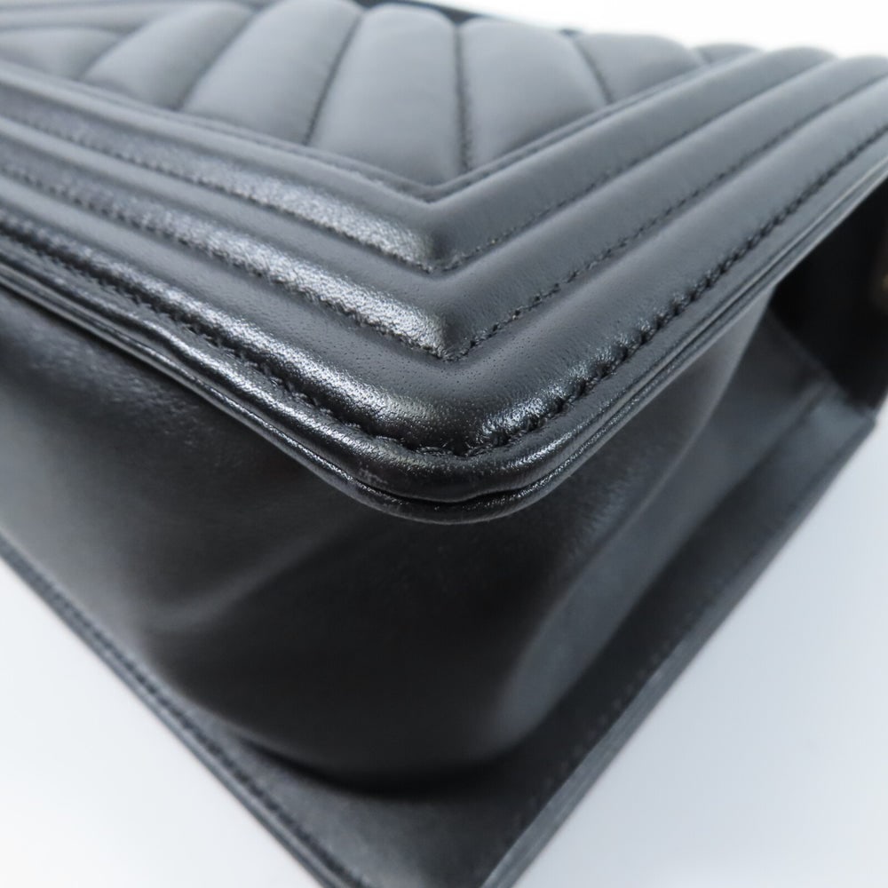 Chanel Boy 25 Black - 15