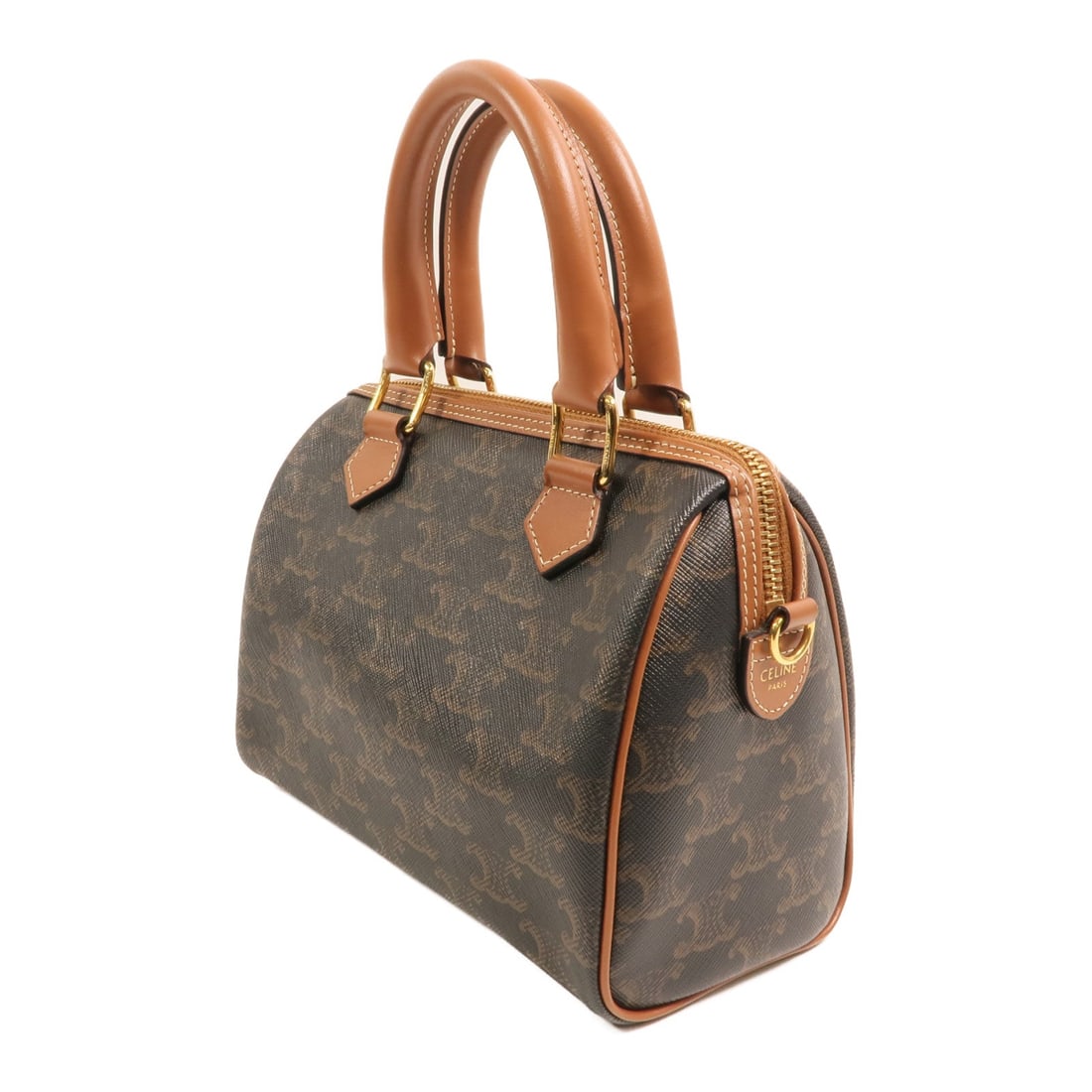 Celine 2 Way Shoulder Brown - 3