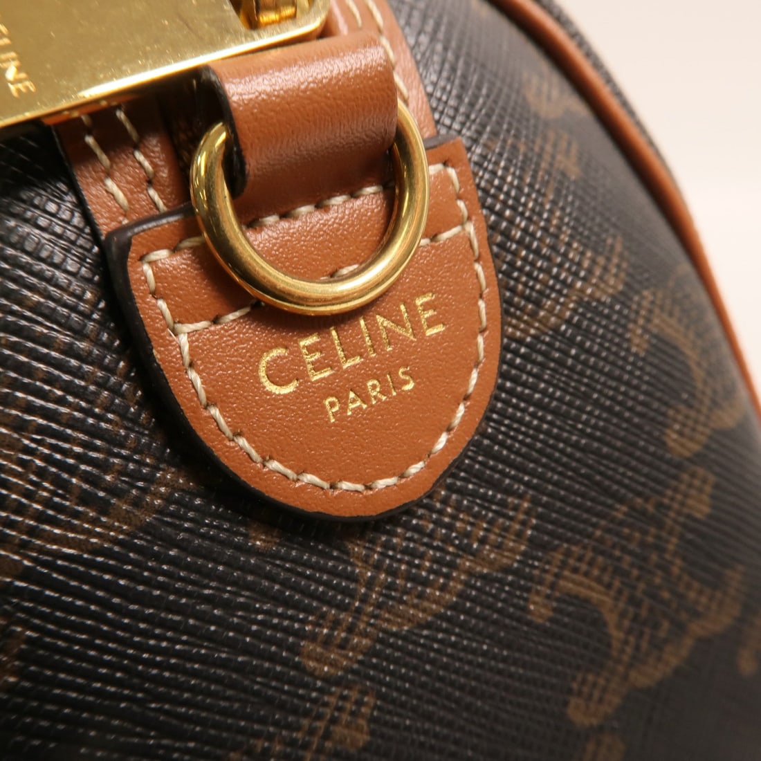 Celine 2 Way Shoulder Brown - 6
