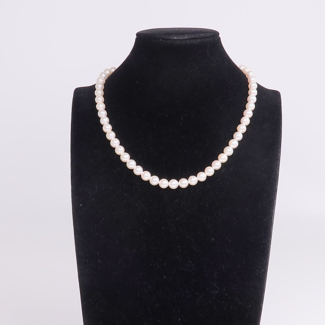 Necklace Silver Pearl - 10