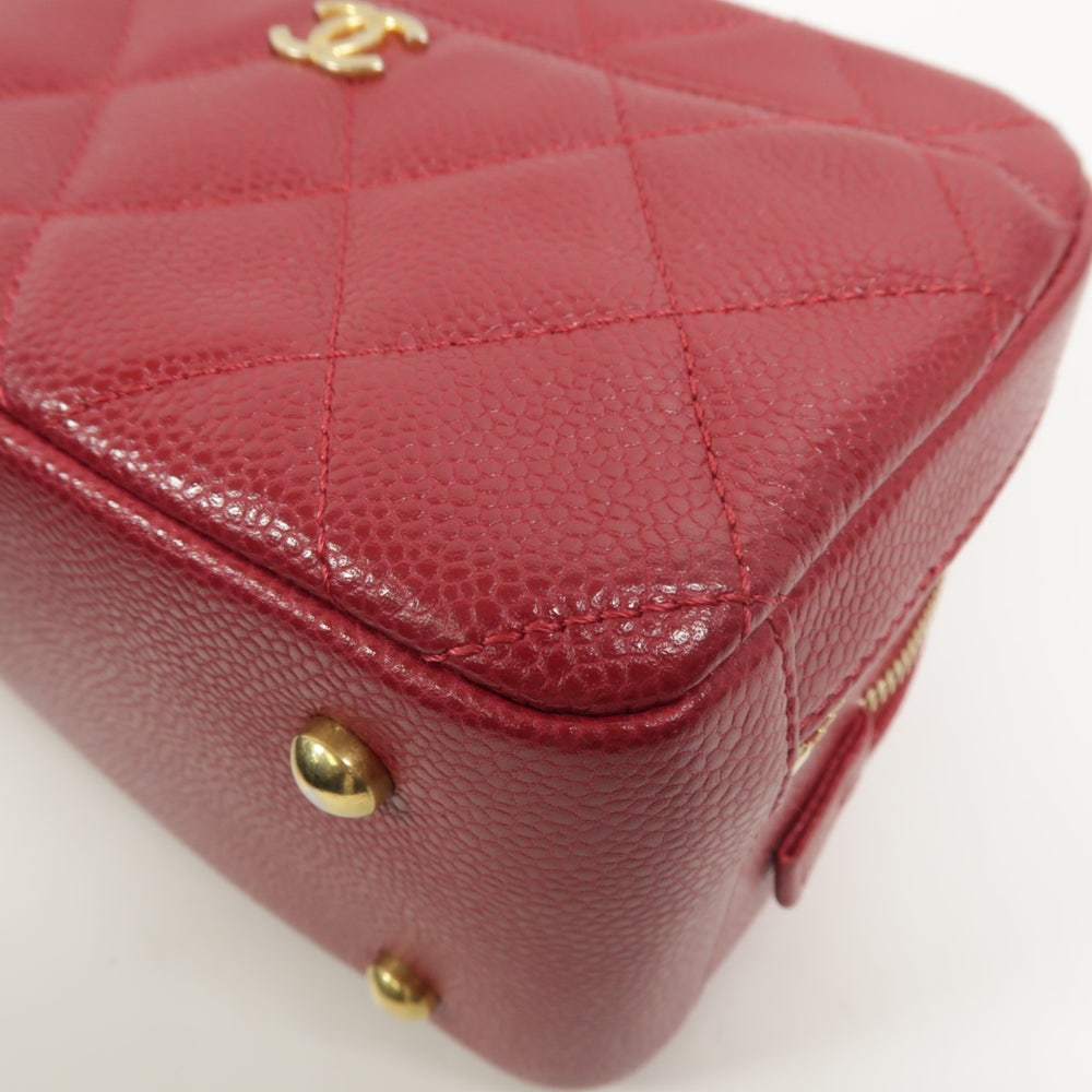 Chanel Top Handle Camera Bag Red - 13