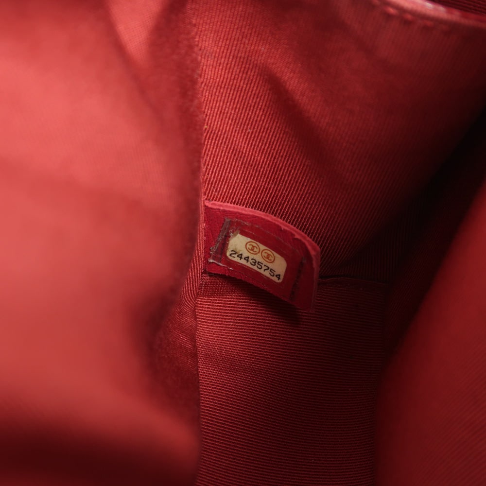 Chanel Top Handle Camera Bag Red - 8