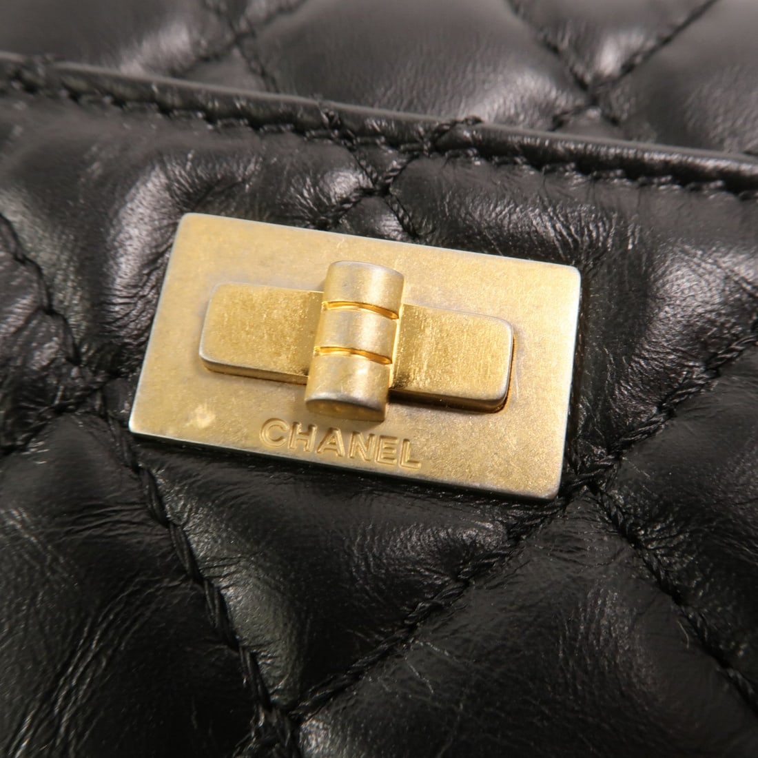 Chanel 2.55 Camera Bag Black - 9