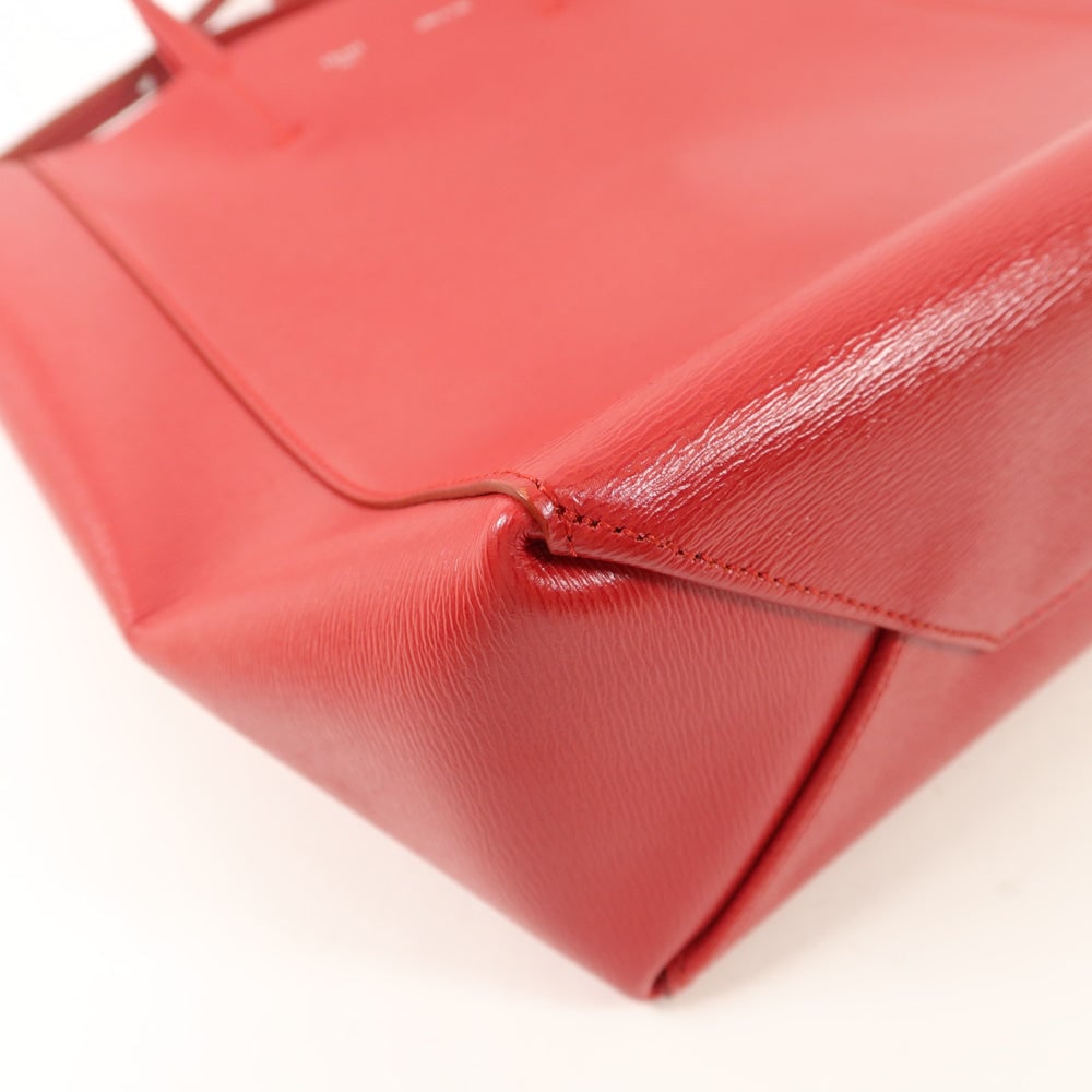 Celine Small Vertical Cabas Red - 13