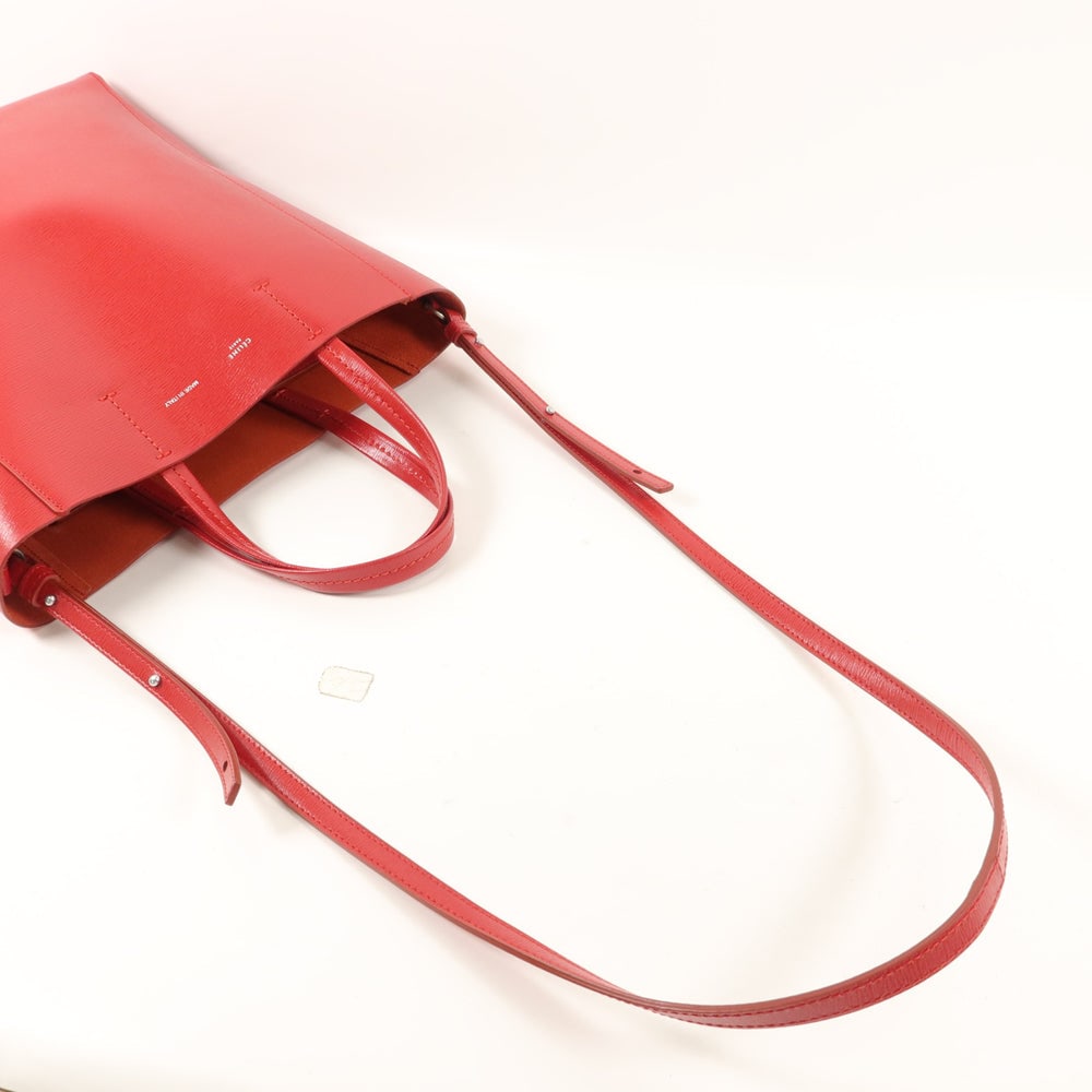 Celine Small Vertical Cabas Red - 9