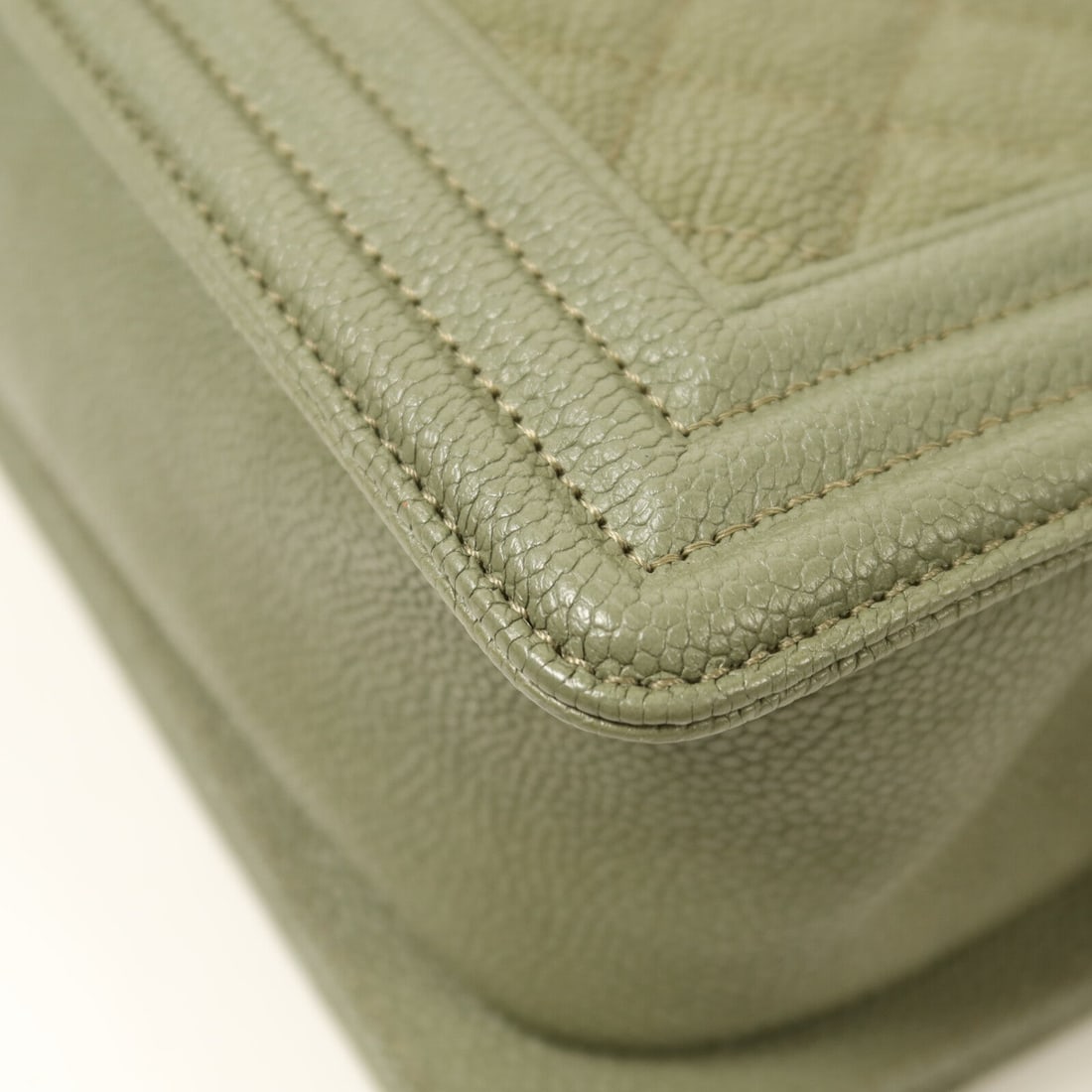 Chanel Boy 25 Green - 14