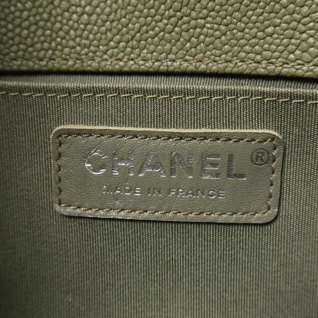 Chanel Boy 25 Green - 6
