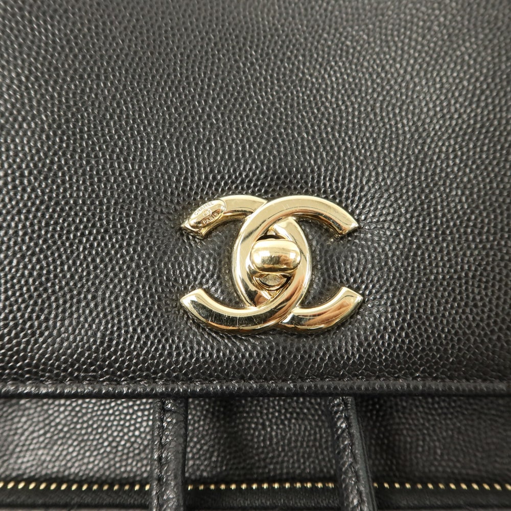 Chanel Affinity Backpack Black - 7