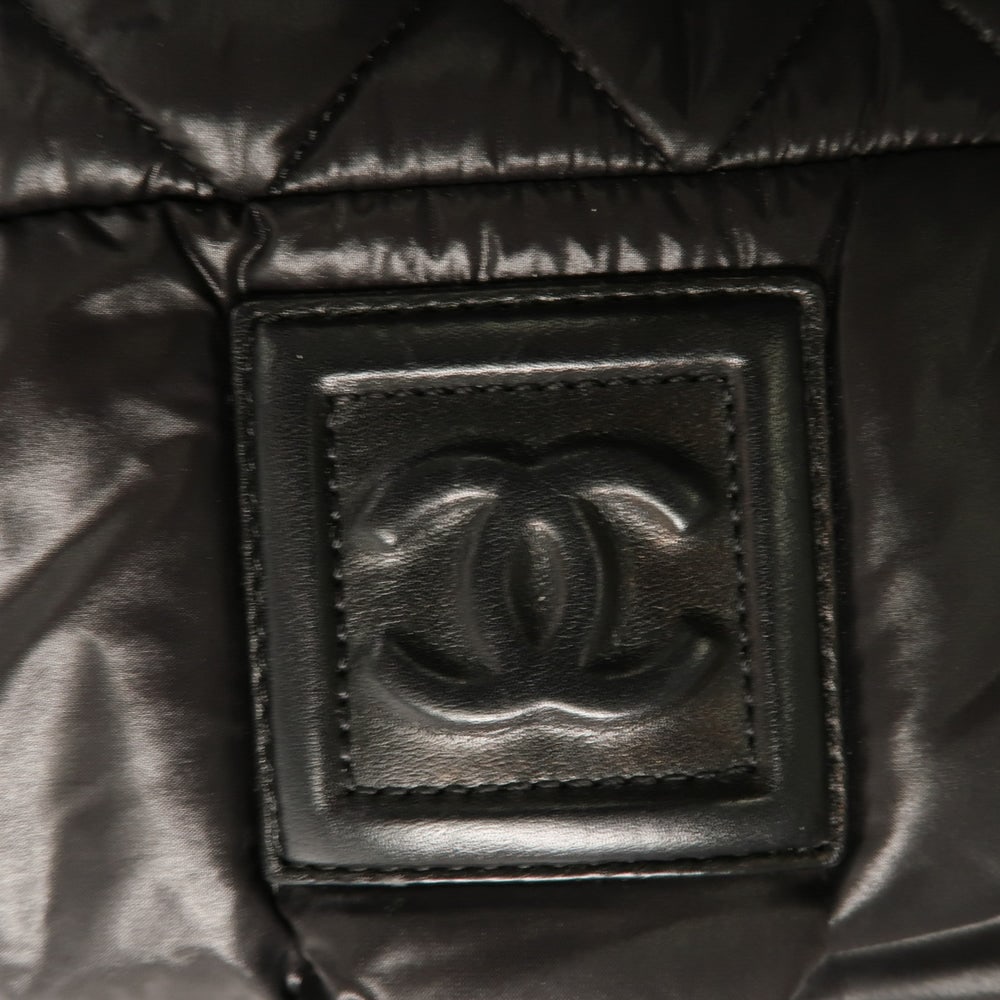Chanel Coco Cocoon Tote Black - 6