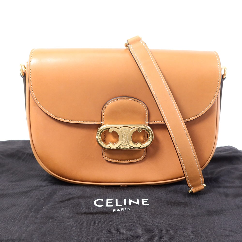 Celine Chain Maillon Brown - 10