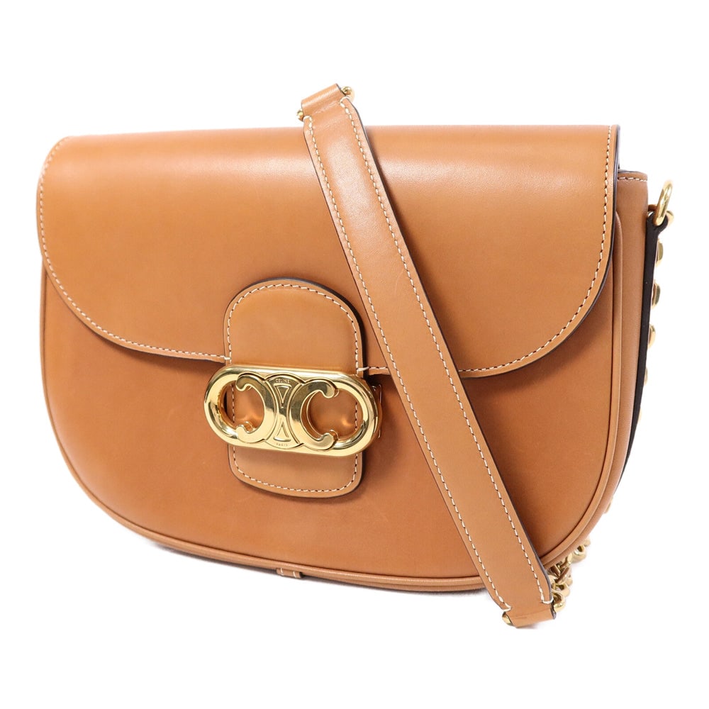 Celine Chain Maillon Brown - 3