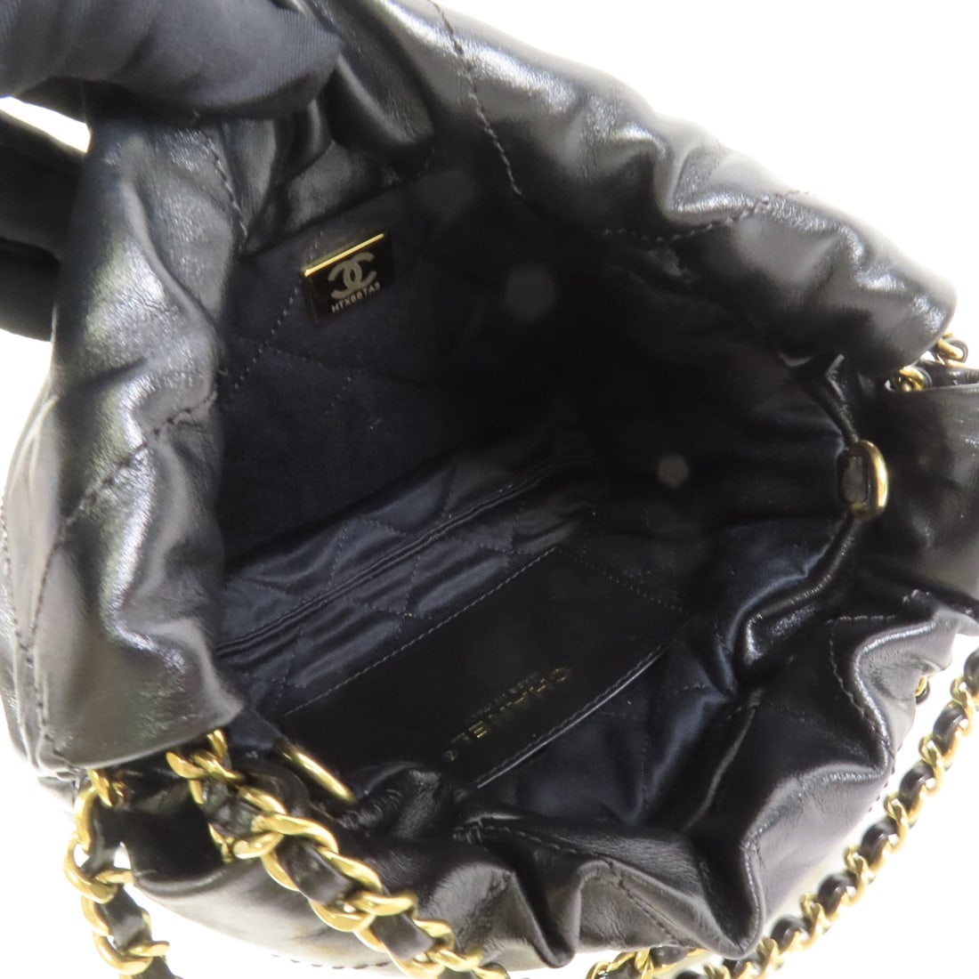 Chanel Mini 22 Black - 5