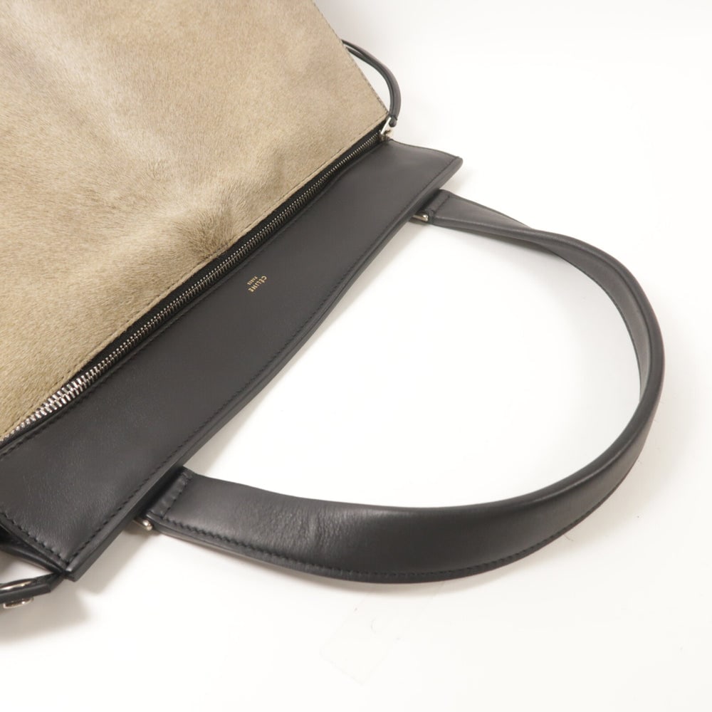 Celine Edge Bag Black Gray - 8