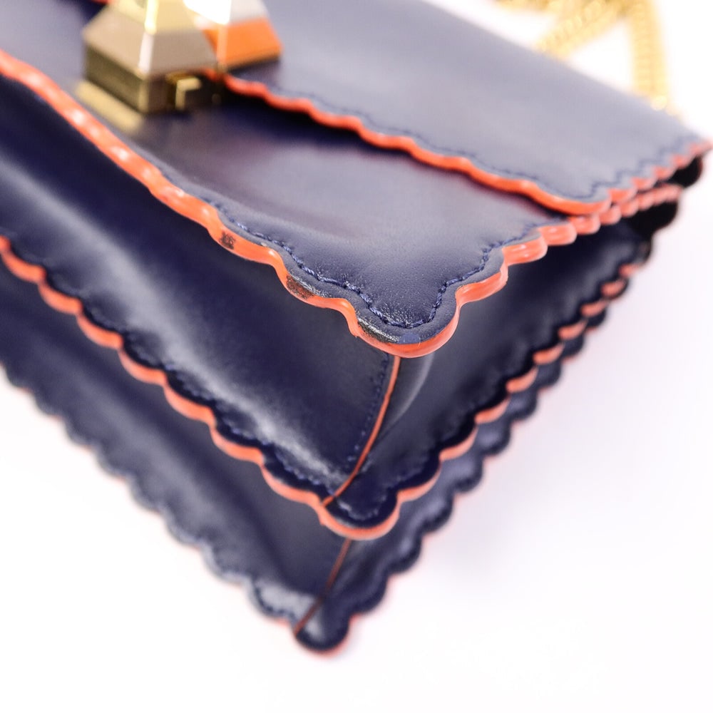 Fendi Kan I Small Navy - 11