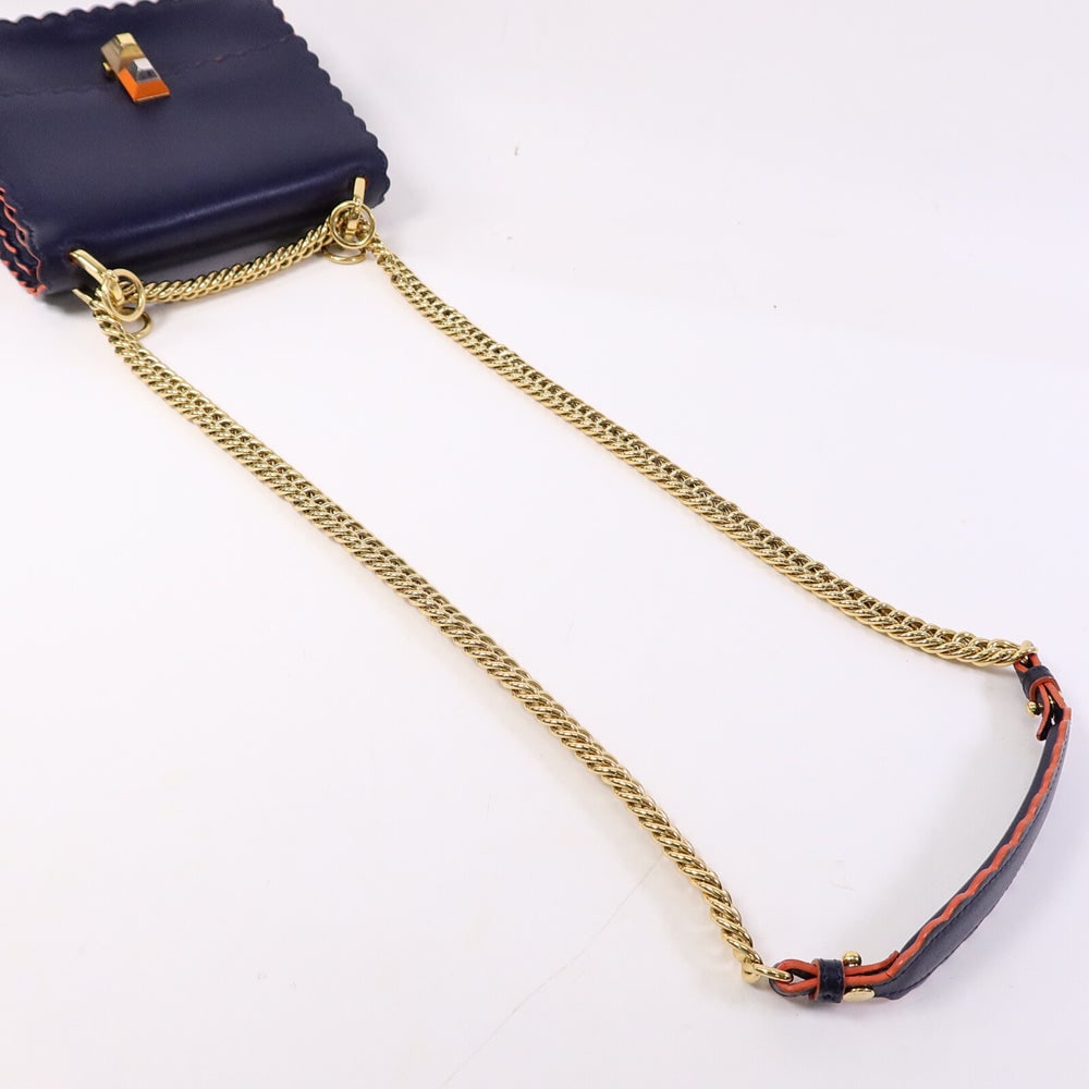 Fendi Kan I Small Navy - 9