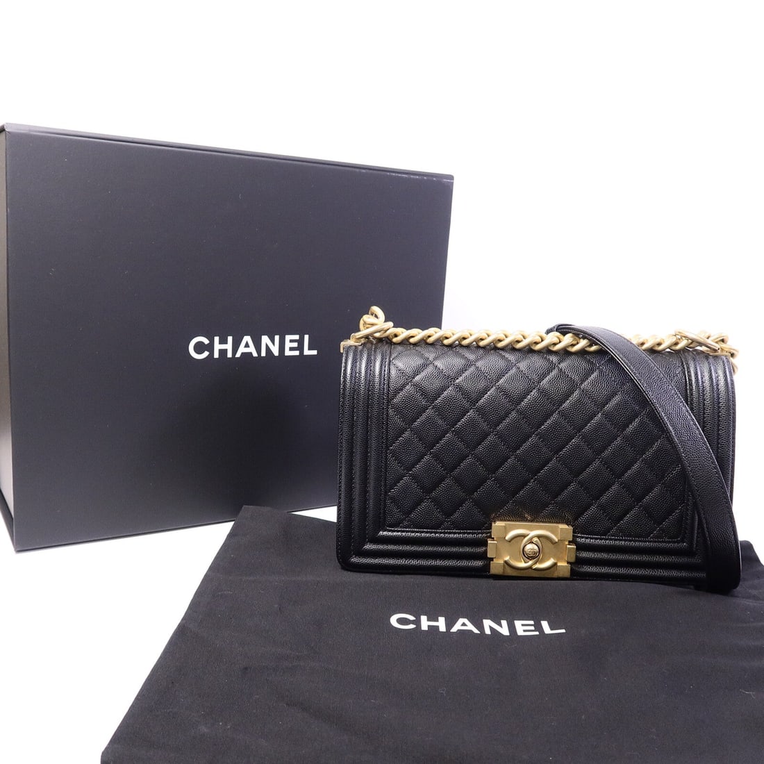 Chanel Boy 25 Black - 10