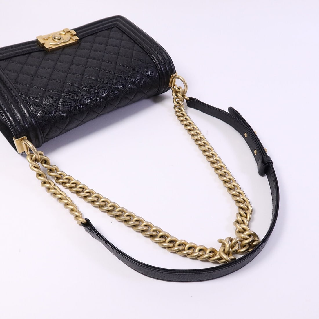 Chanel Boy 25 Black - 9