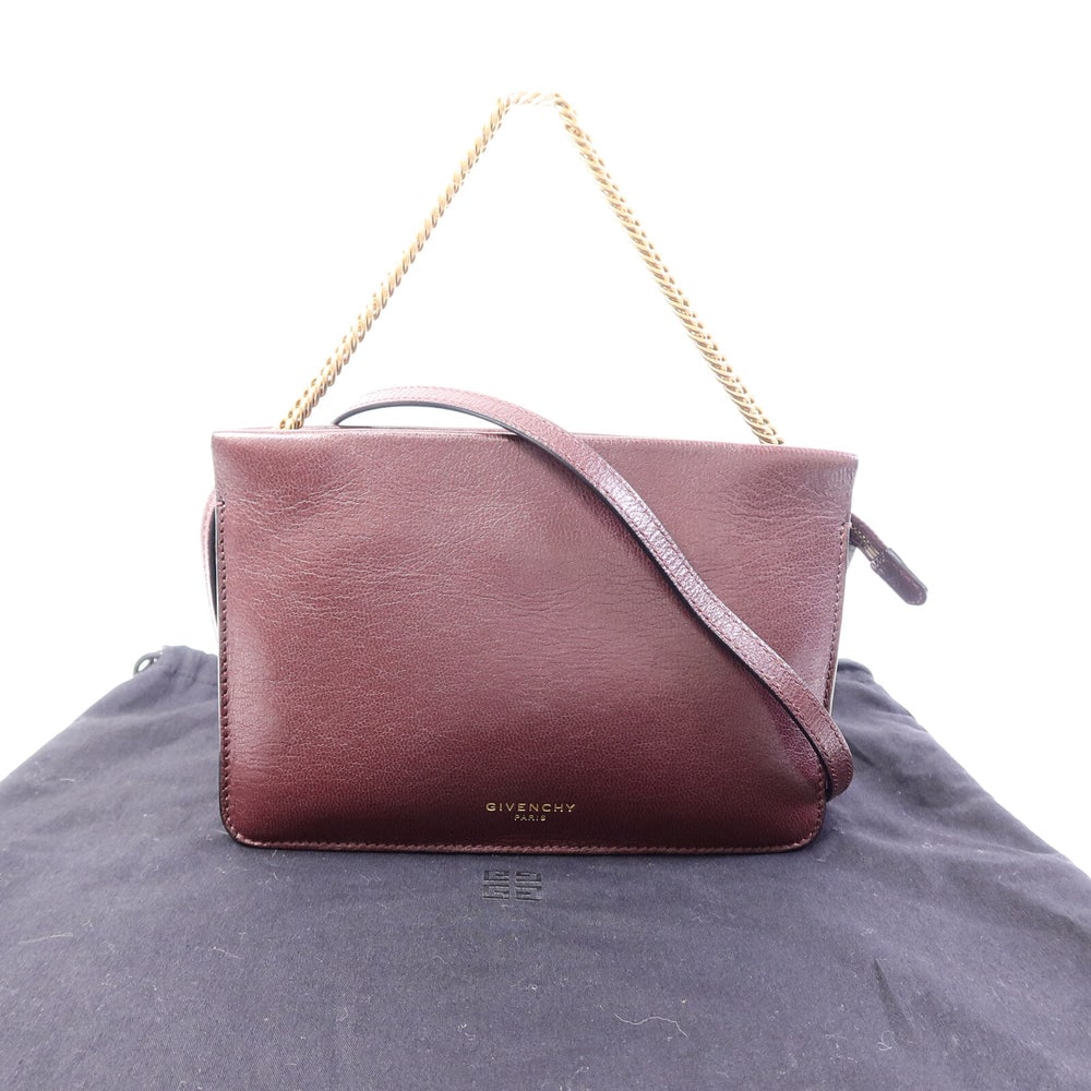 Givenchy 2 Way Chain Shoulder Red - 9