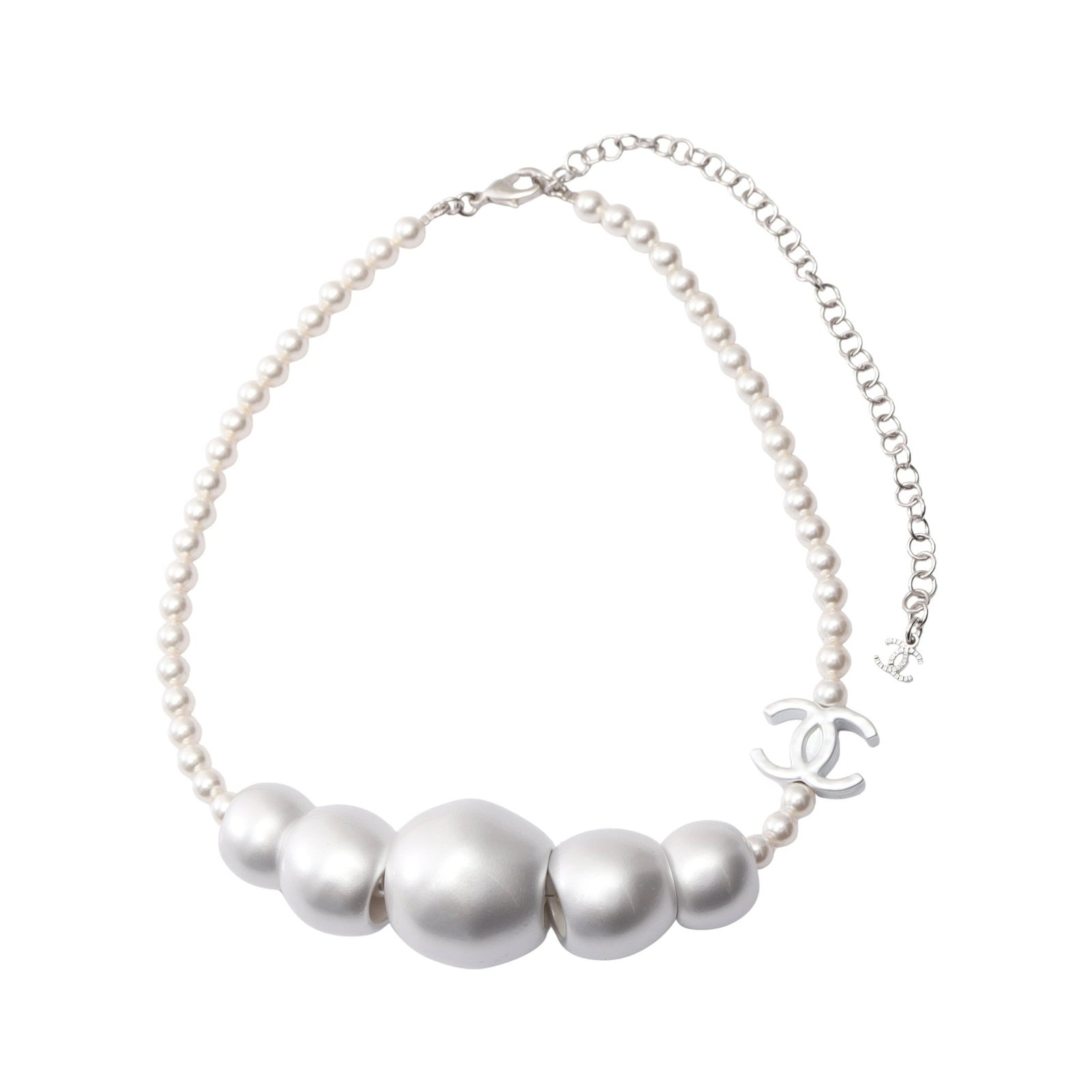 Chanel Coco Mark Pearl Silver - 2