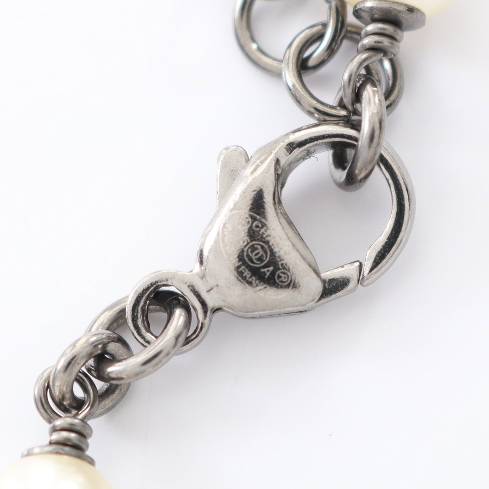 Chanel Coco Mark Pearl Silver - 5