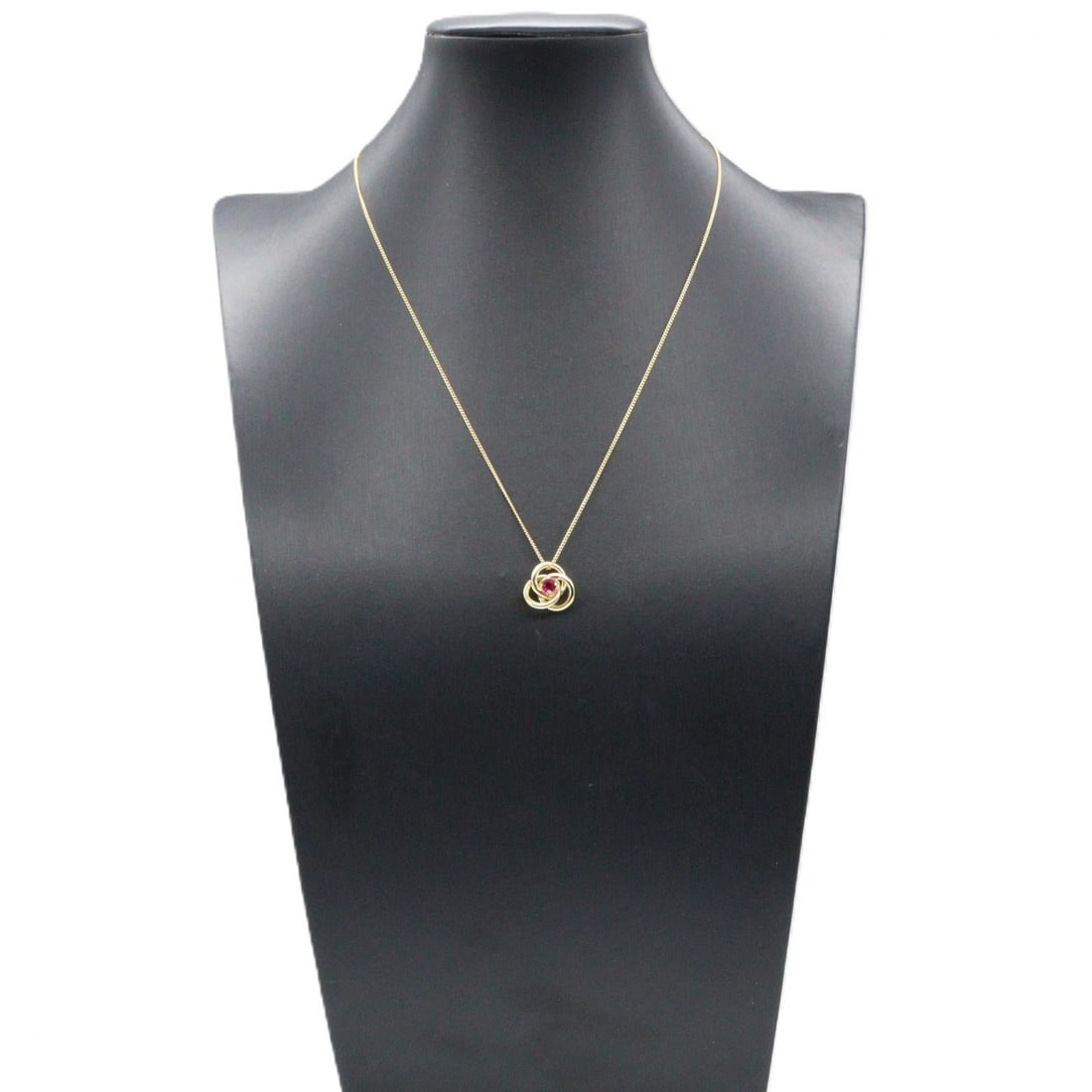 Tiffany Ruby Necklace YG - 6