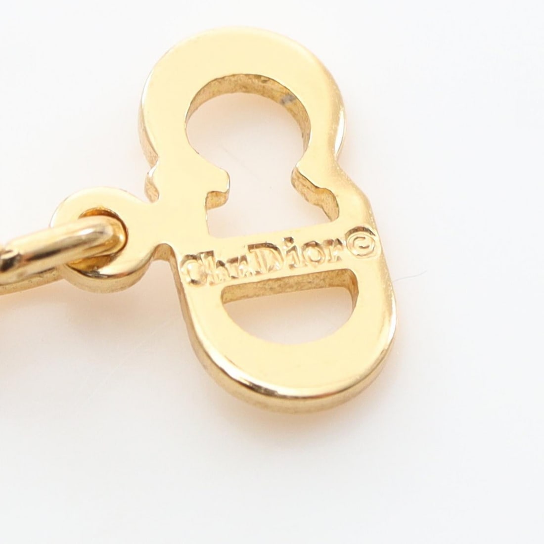 Dior Large Logo Circle Necklace - 4