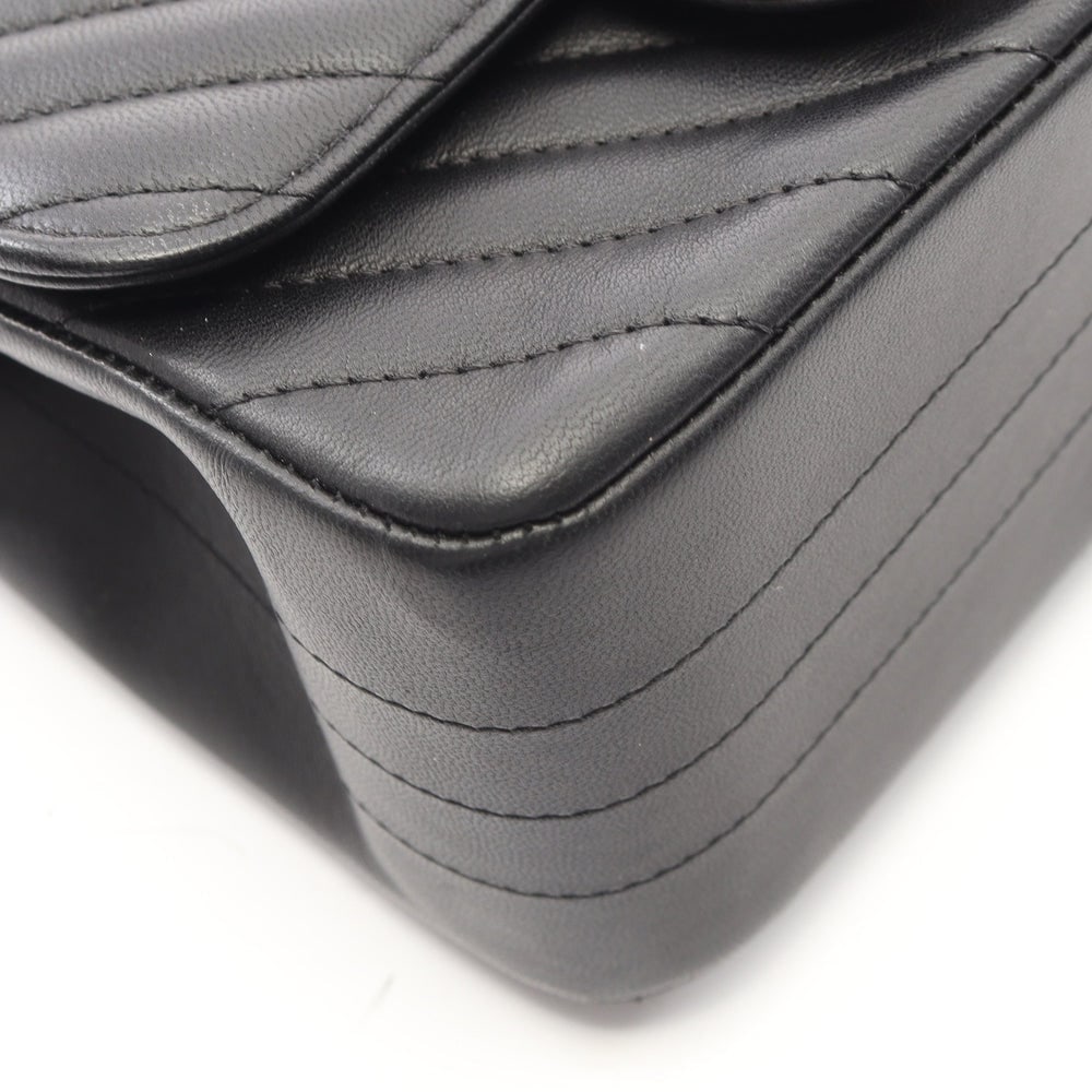 Chanel Chevron Mini Black - 8