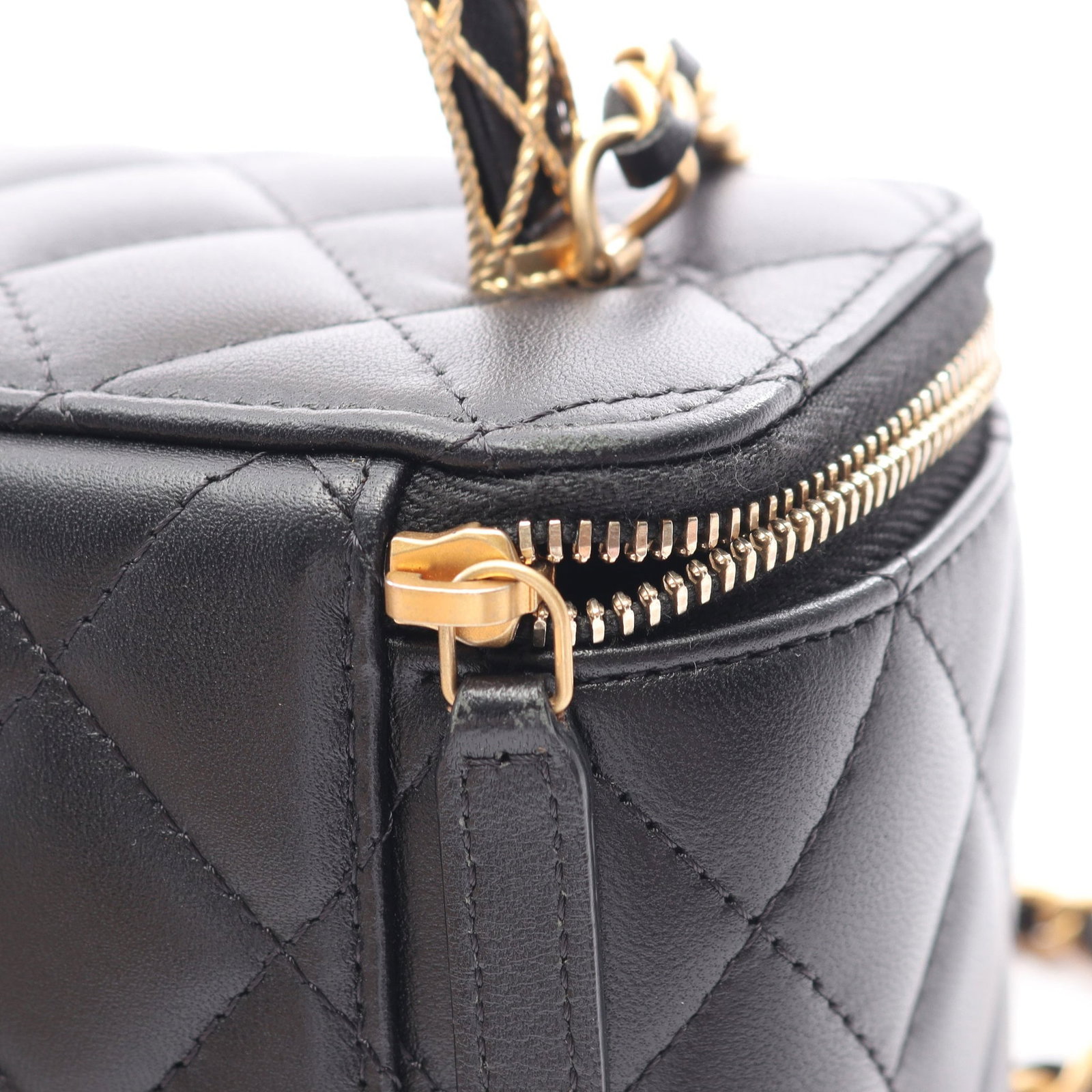 Chanel Vanity Bag Black - 7