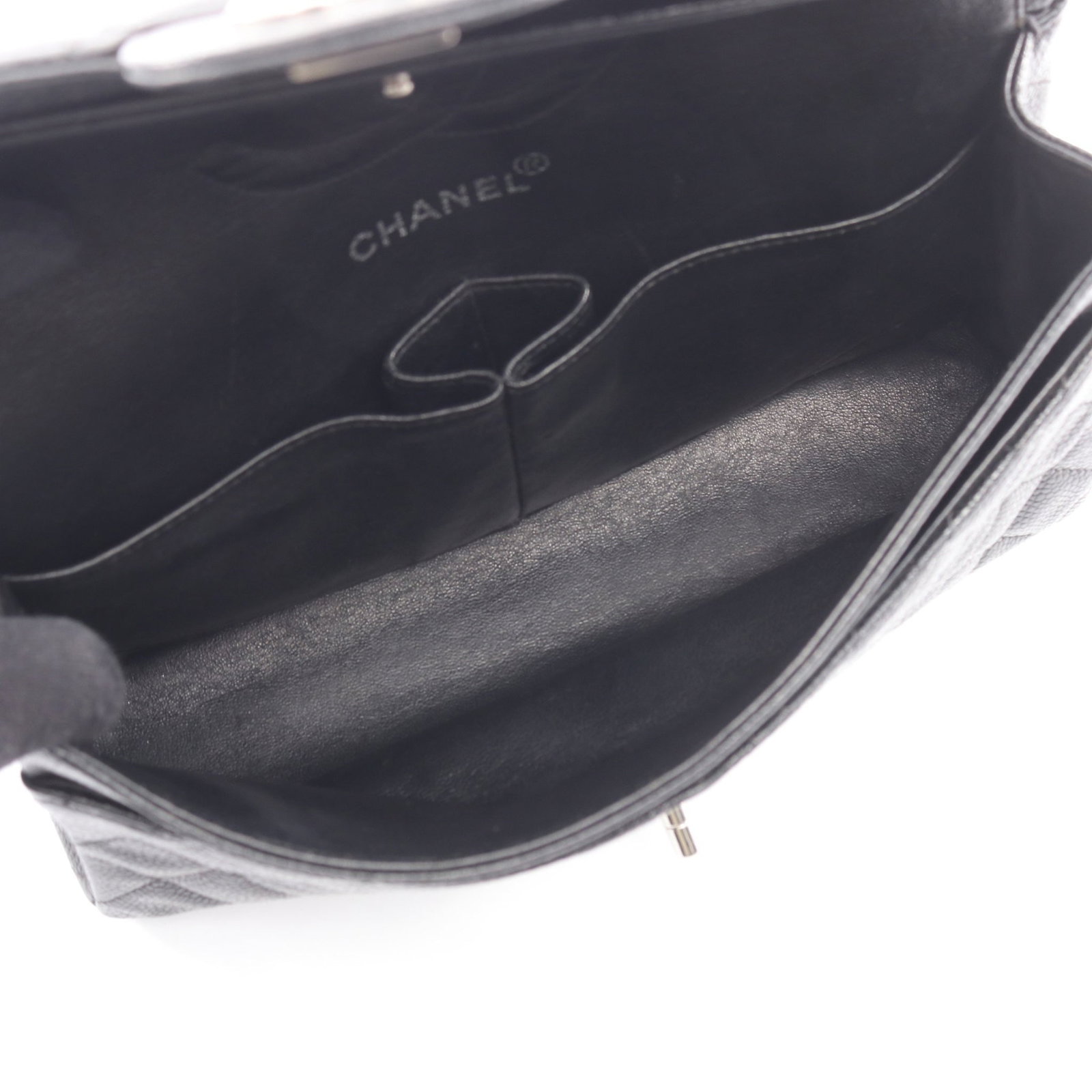 Chanel Double Flap Black Caviar - 3