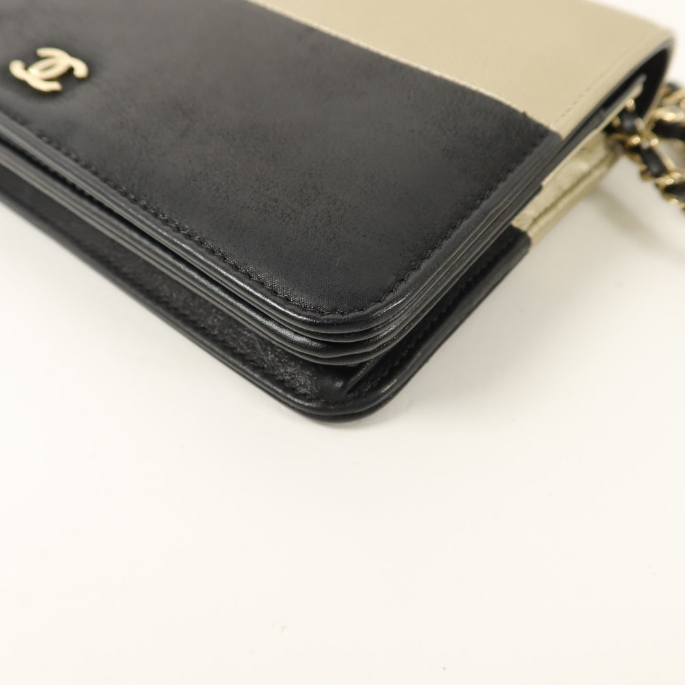 Chanel WOC Black Beige - 12