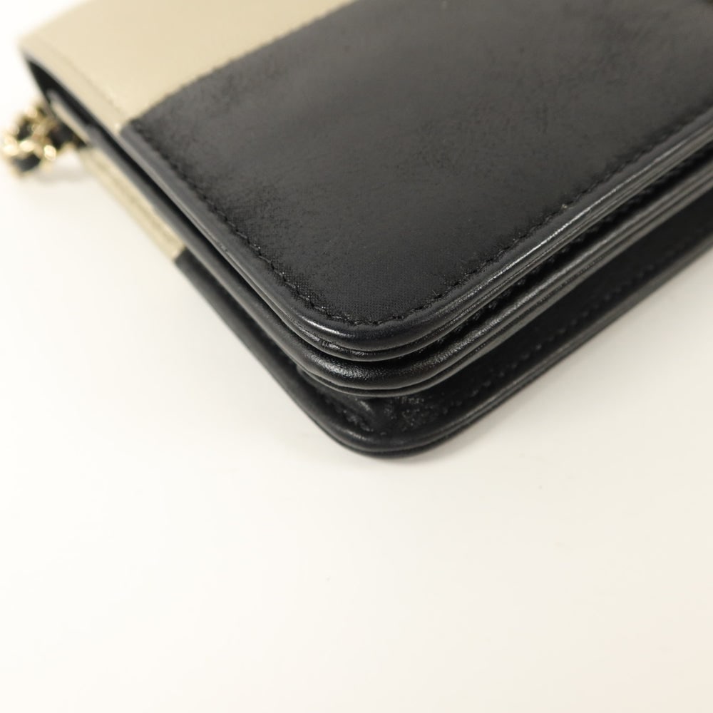 Chanel WOC Black Beige - 13