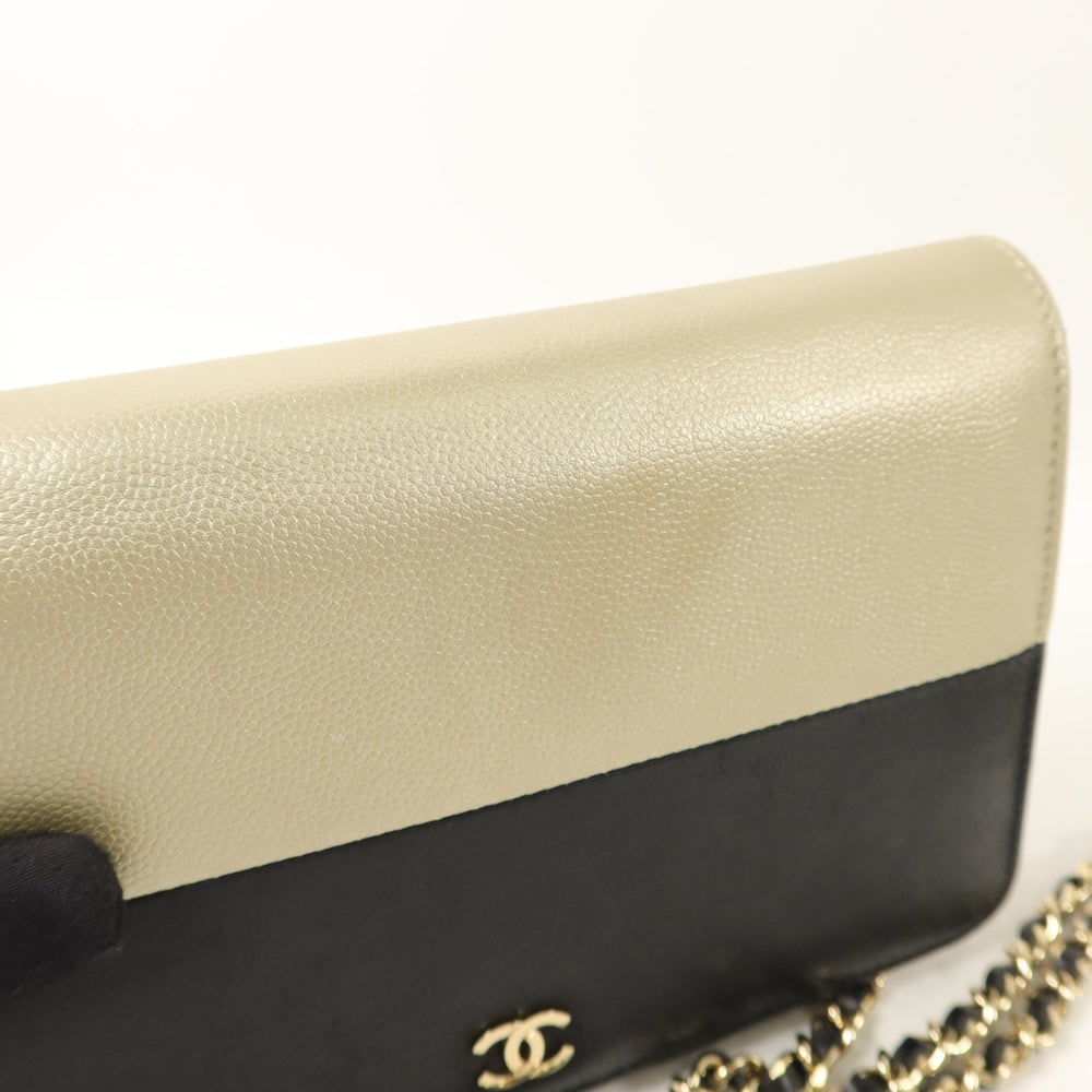 Chanel WOC Black Beige - 18