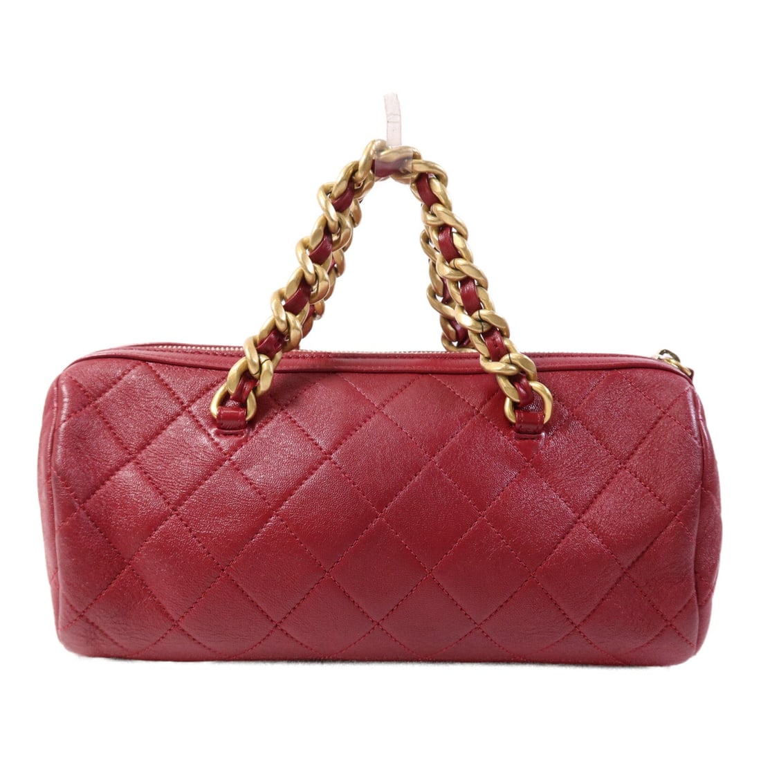 Chanel Bowling Bag Red - 2