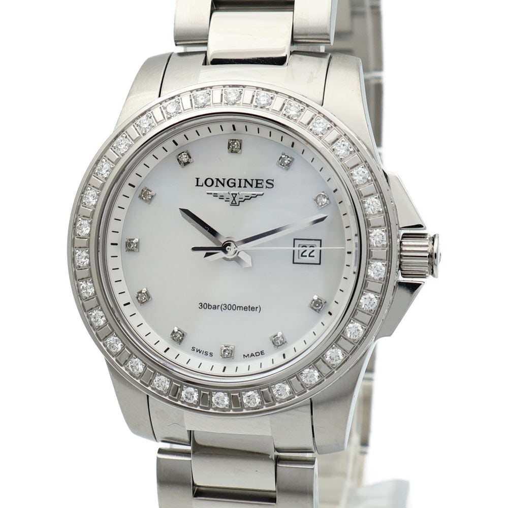 Longines Conquest L32580886 Diamond MOP - 4