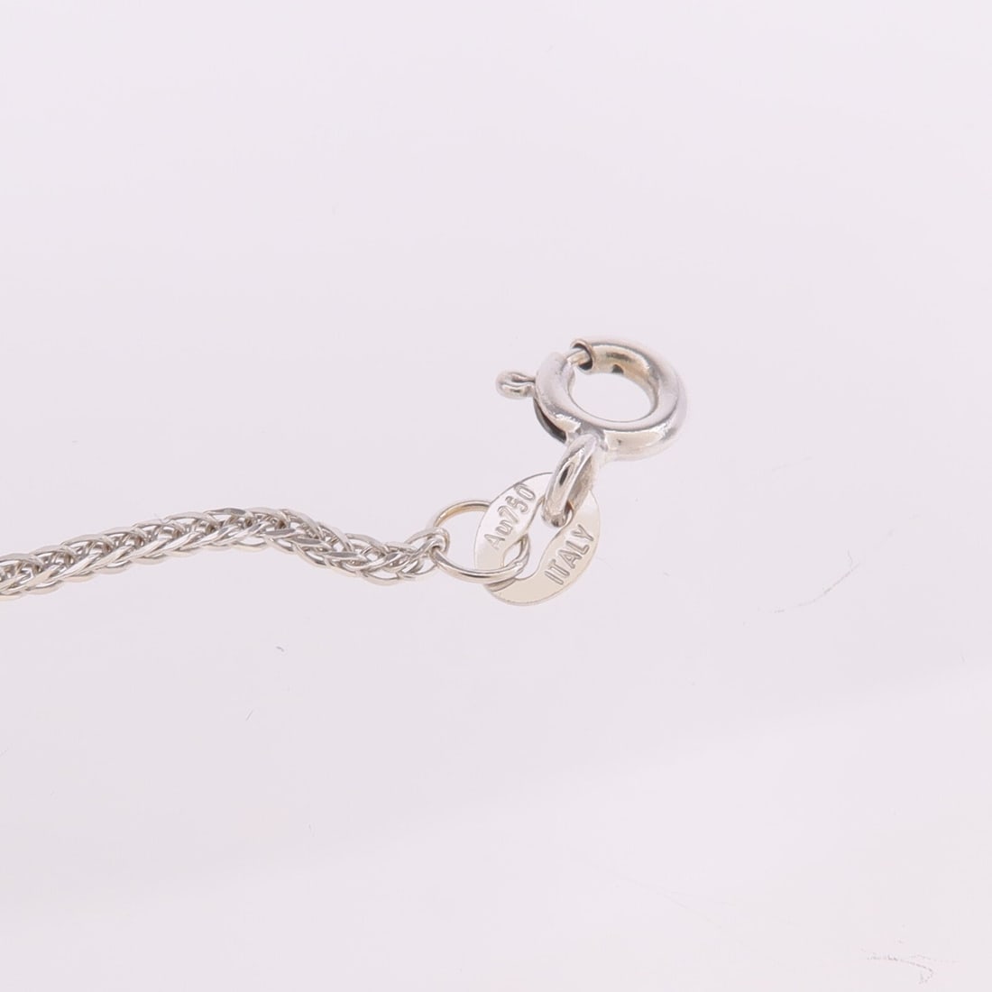 Jade Ruby Necklace 18K White Gold - 7