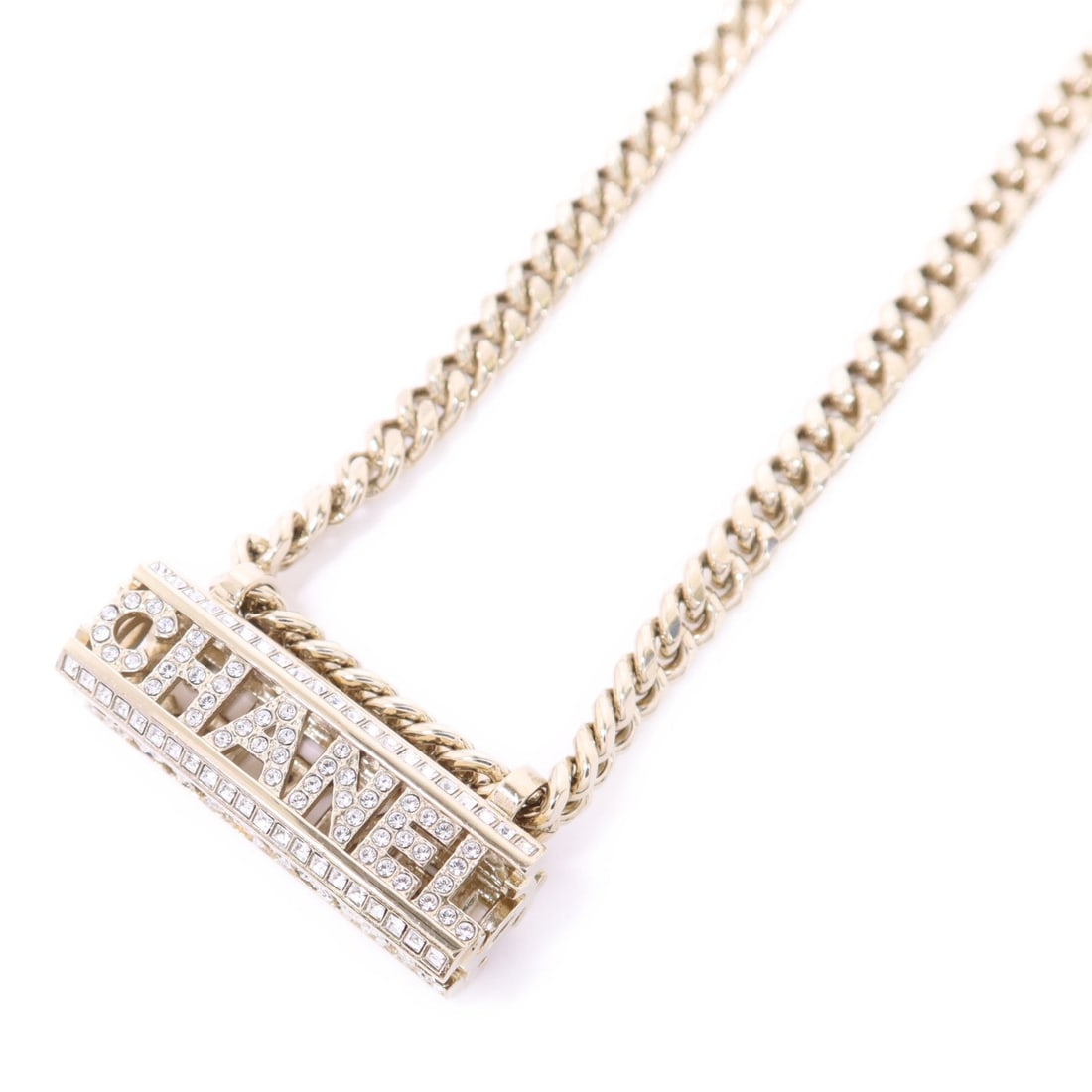 Chanel Crystal Gold Choker - 2