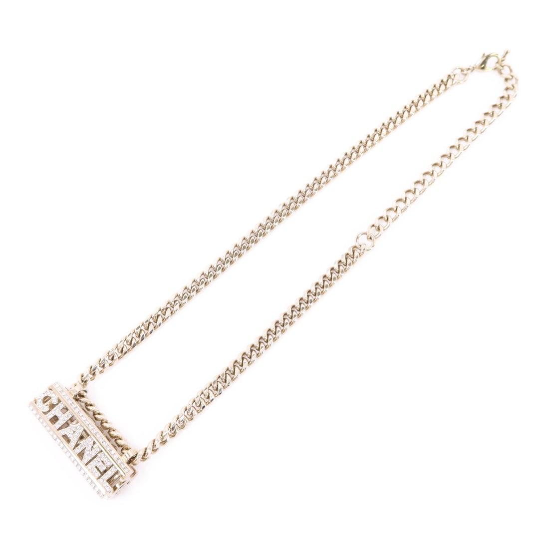 Chanel Crystal Gold Choker - 4