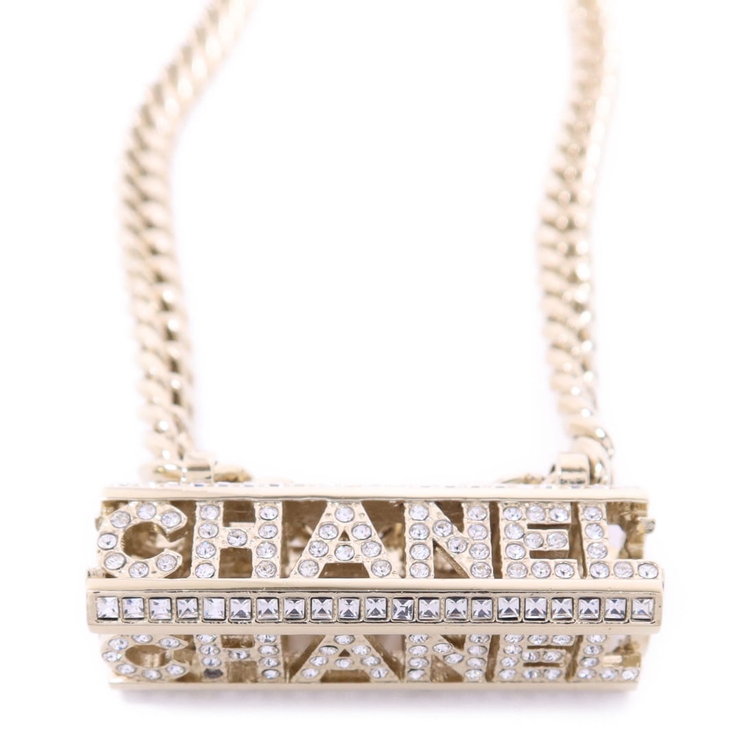 Chanel Crystal Gold Choker - 6