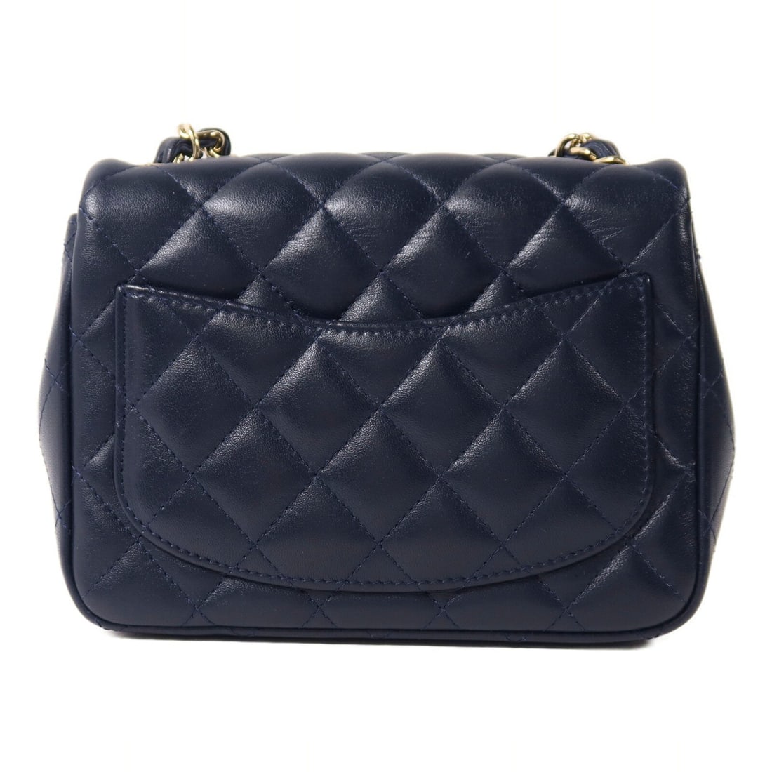 Chanel Mini Classic 17 Navy - 2
