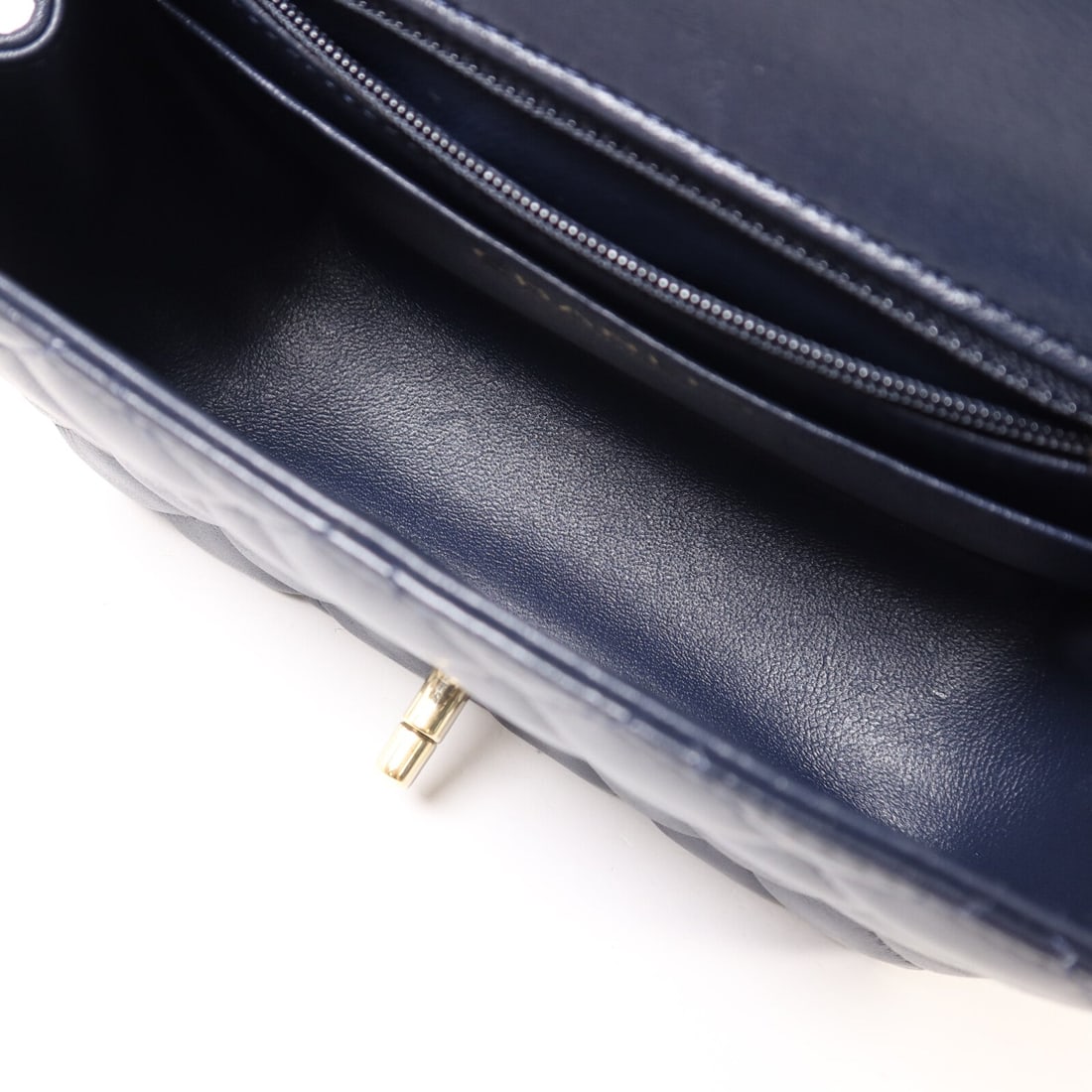 Chanel Mini Classic 17 Navy - 5