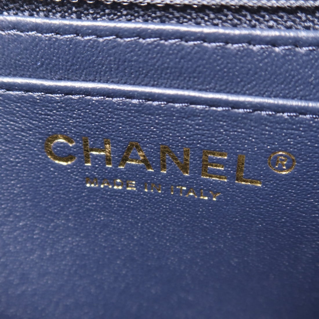 Chanel Mini Classic 17 Navy - 6
