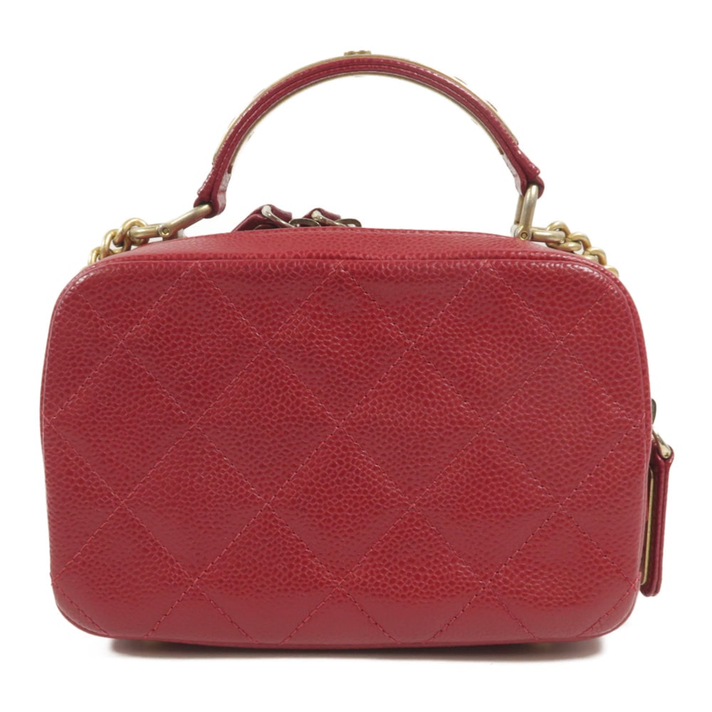 Chanel Top Handle Camera Bag Red - 2
