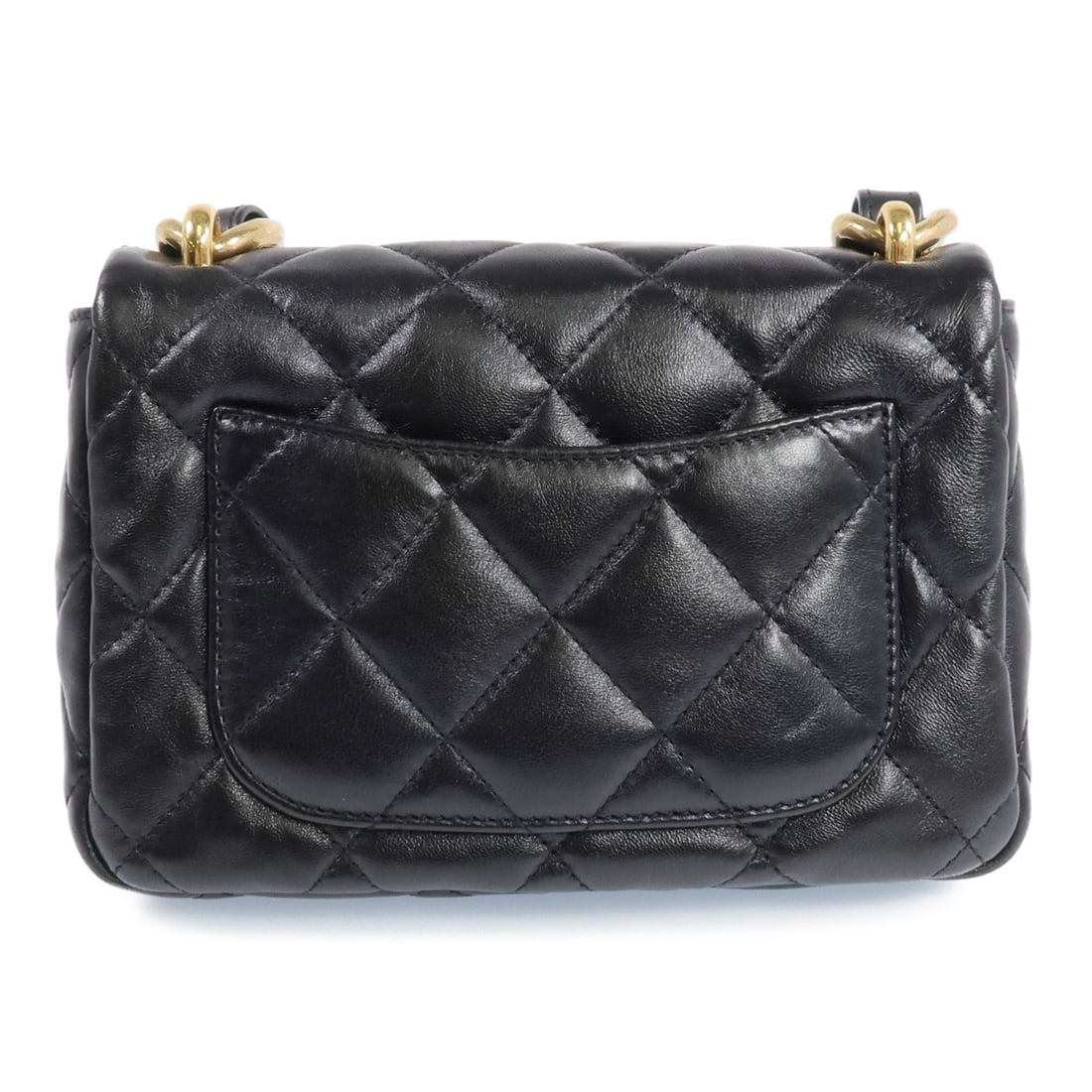 Chanel Chain Shoulder Bag Black - 3