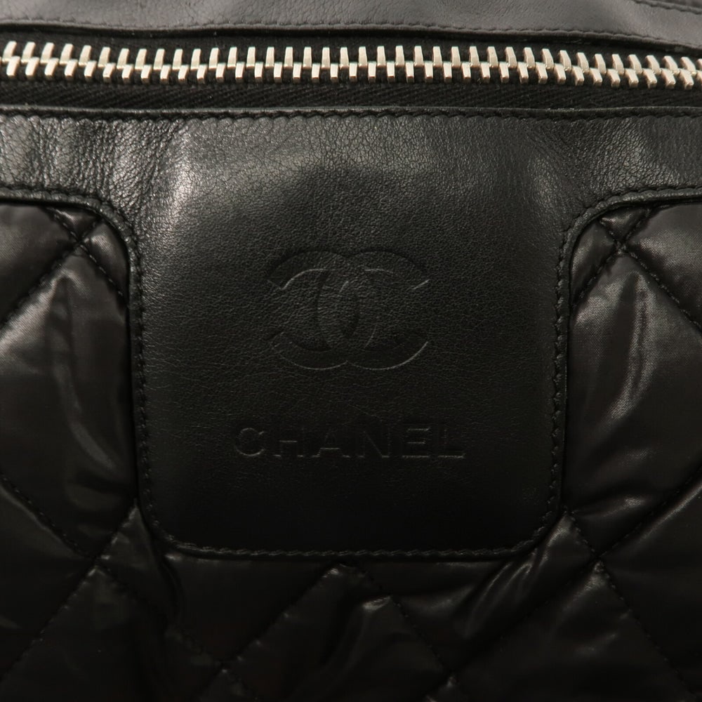 Chanel Coco Cocoon Tote Black - 8