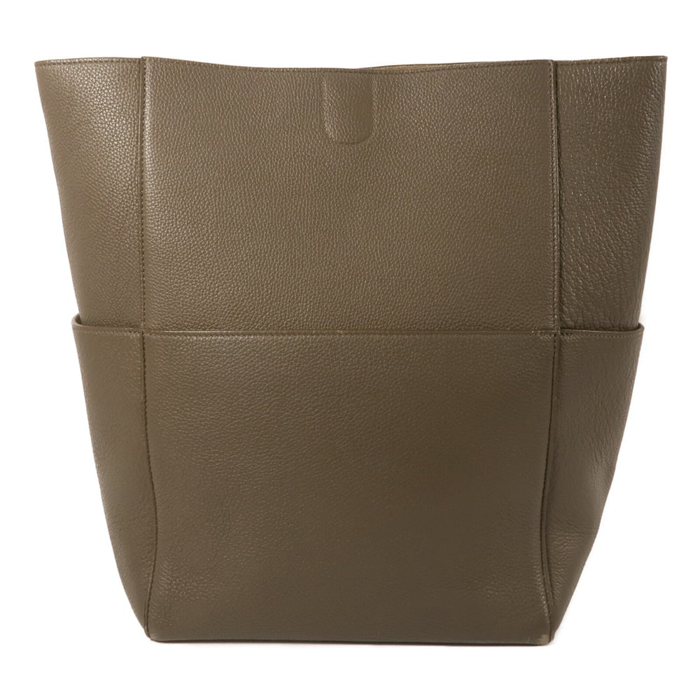 Celine Sangle Bucket Large Gray - 2