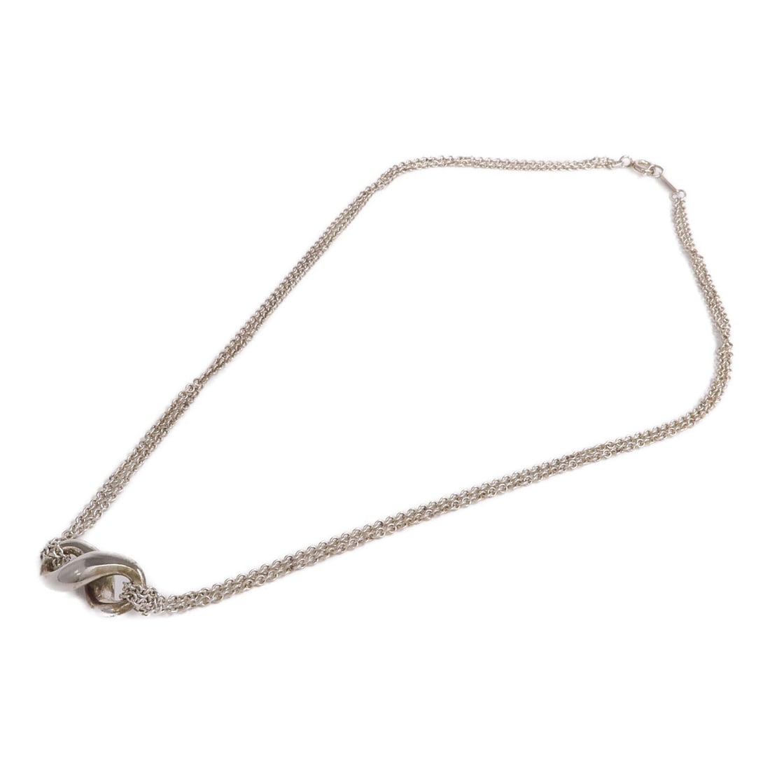 Tiffany Infinity Necklace Silver - 4