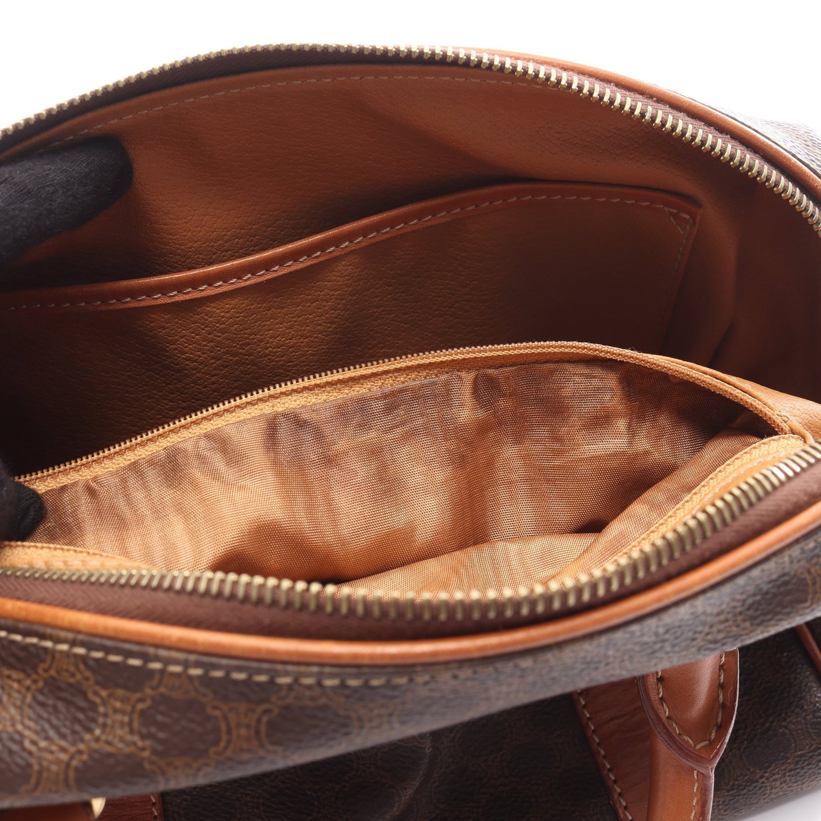 Celine Macadam Mini Boston Brown - 5
