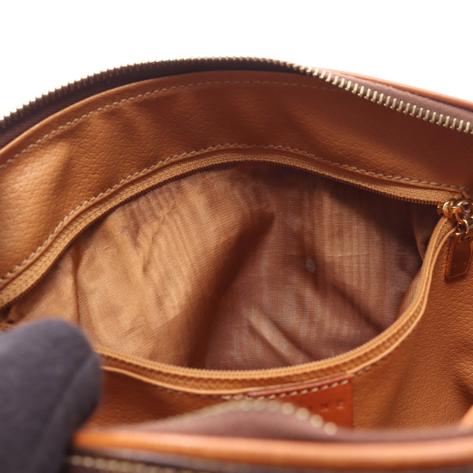 Celine Macadam Mini Boston Brown - 6